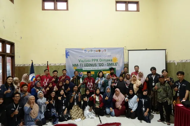 Sulap Desa Nogosaren Jadi Desa Wirausaha, Tim PPKO HMTI Udinus Tuai Apresiasi Belmawa