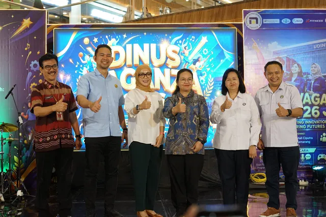 Udinus Resmi Luncurkan International Undergraduate Program di Dinusvaganza 2026