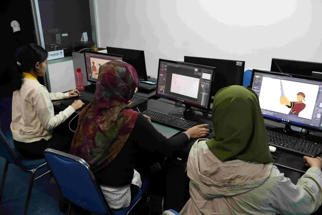 Dari Kelas ke Layar Nasional, Enam Karya Animasi Udinus Masuk Seleksi FFI 2026