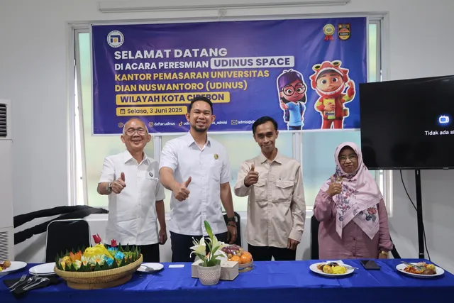 Udinus Resmikan Kantor Pemasaran Baru di Cirebon, Perkuat Jangkauan Layanan Pendidikan