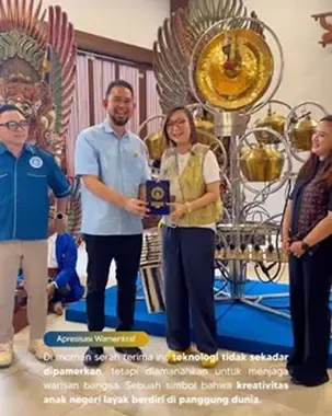 Robot Gamelan Sekar Nuswantoro